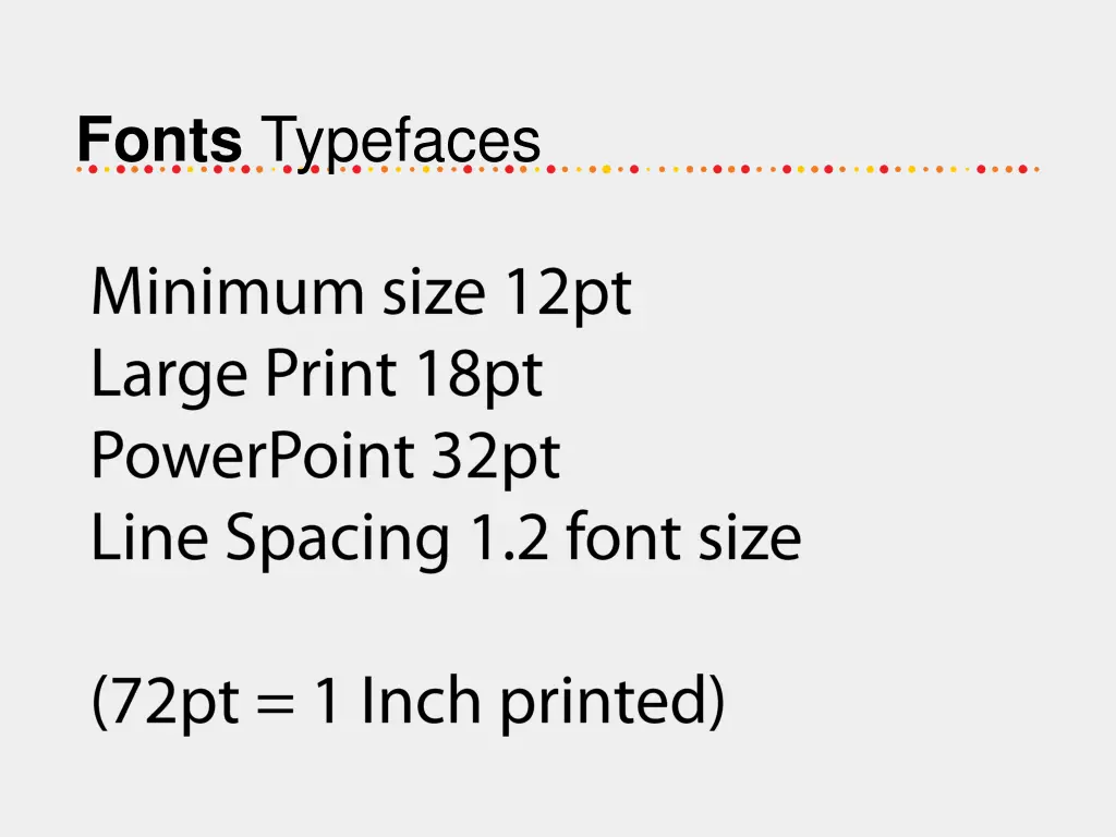 fonts typefaces