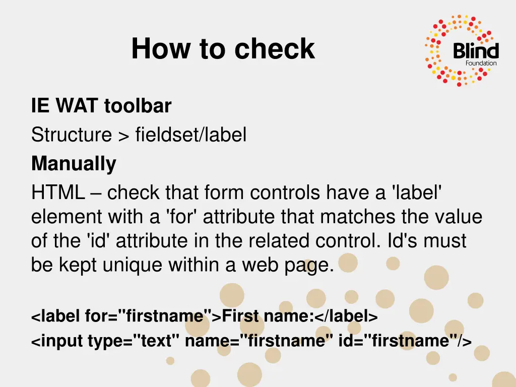 how to check 6