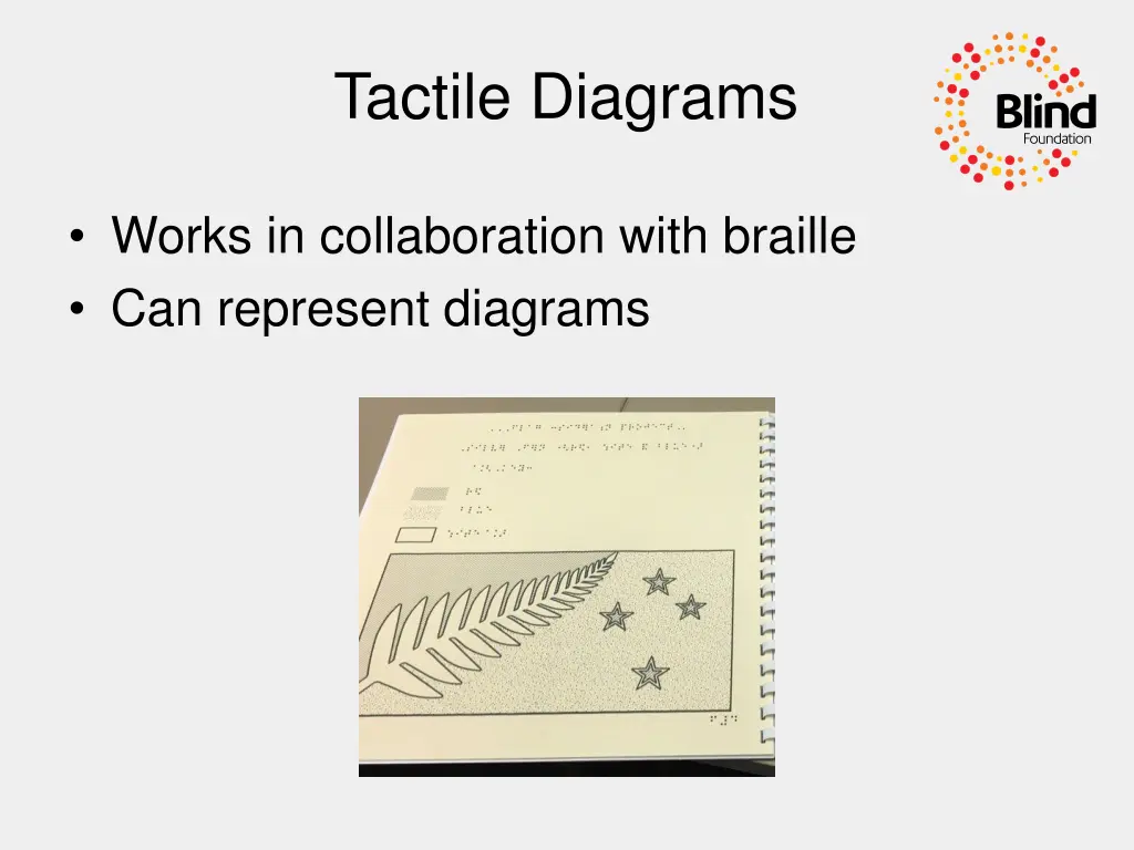 tactile diagrams