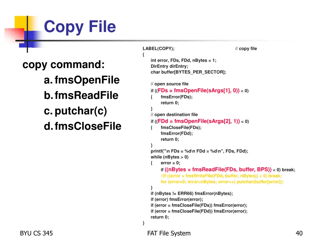 copy file