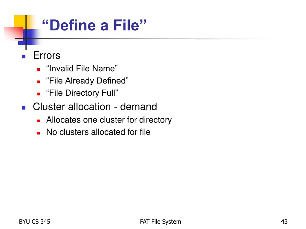 define a file