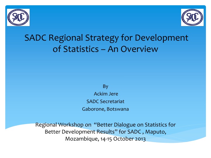 sadc regional strategy for development