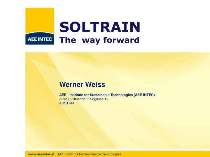 soltrain the way forward