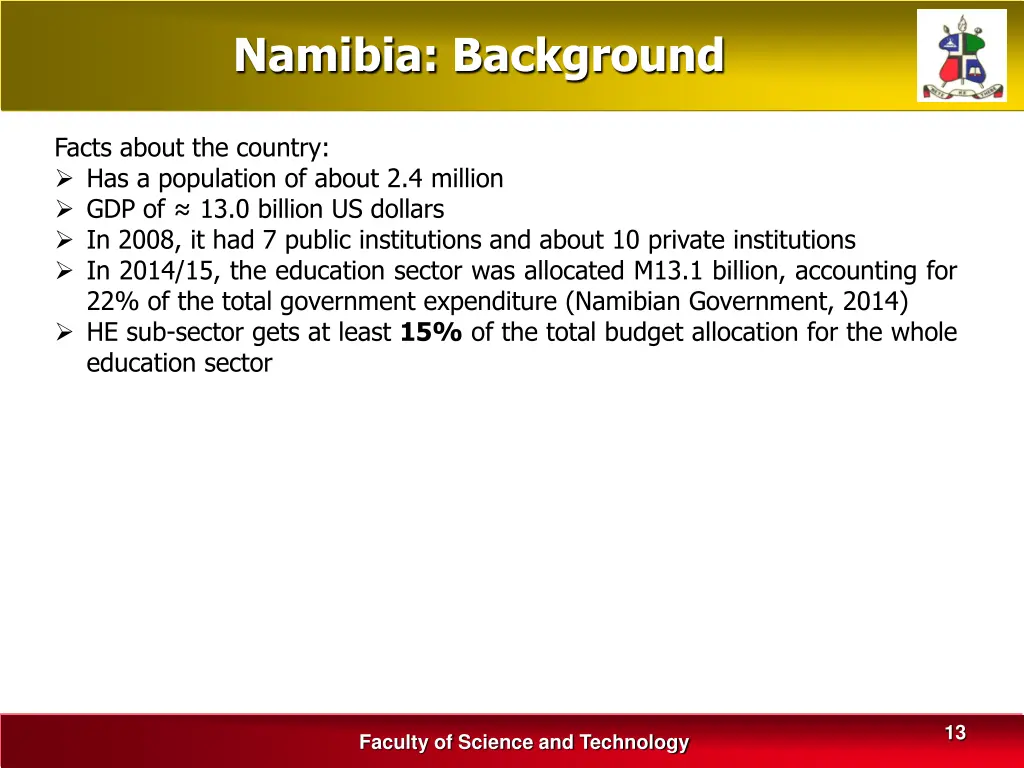 namibia background