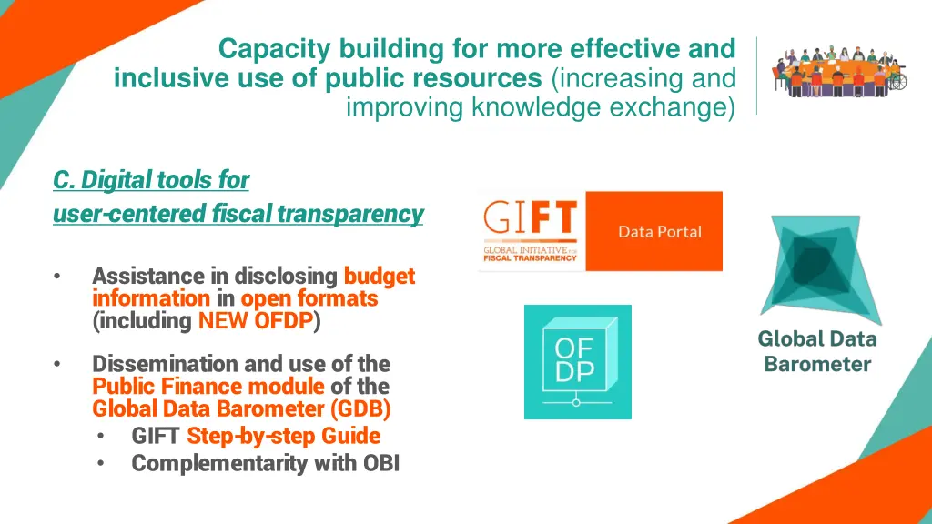 capacity building for more effective 3