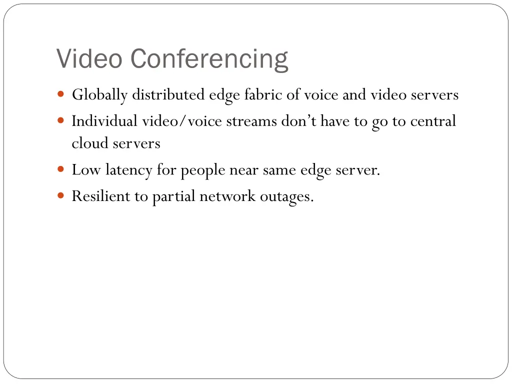 video conferencing