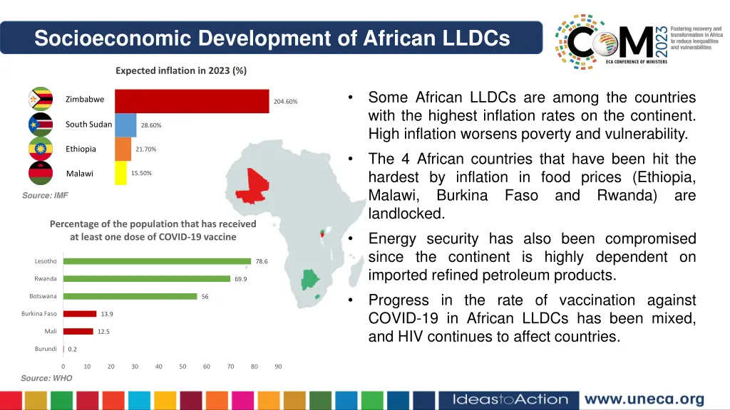 socioeconomic development of african lldcs