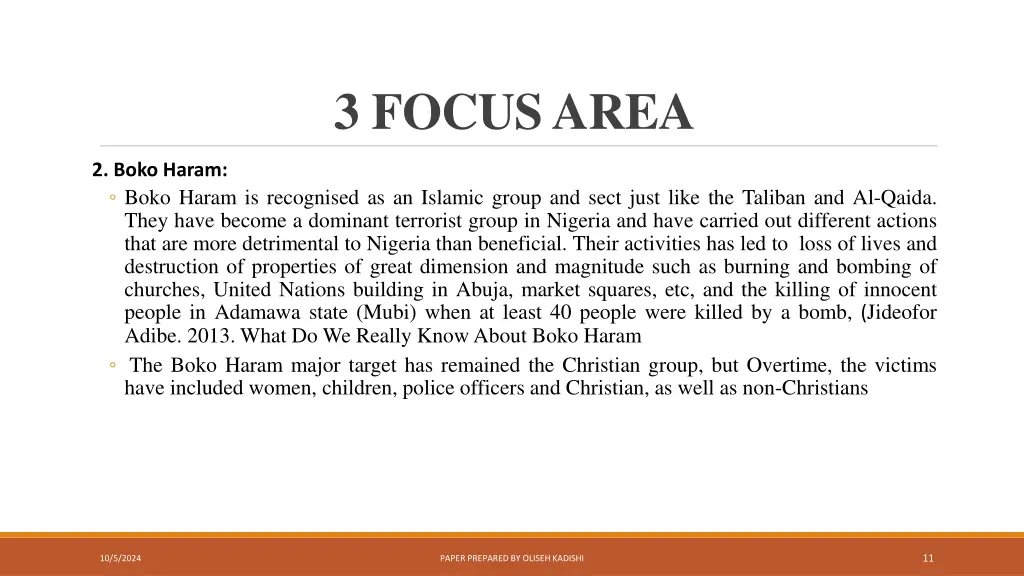 3 focus area 1