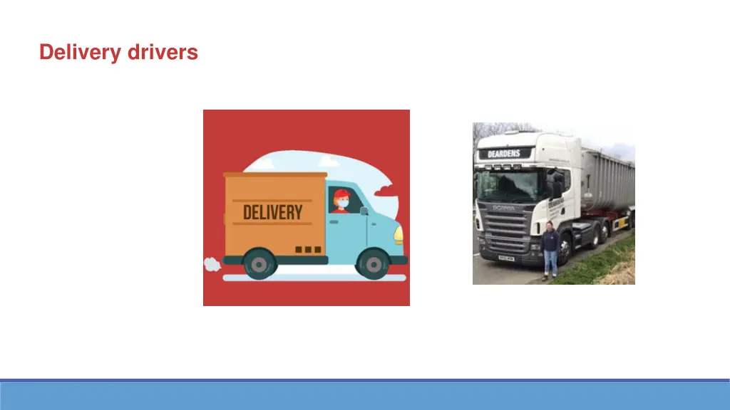 delivery drivers