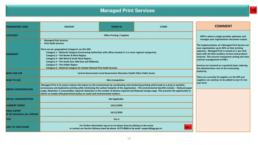 managed print services