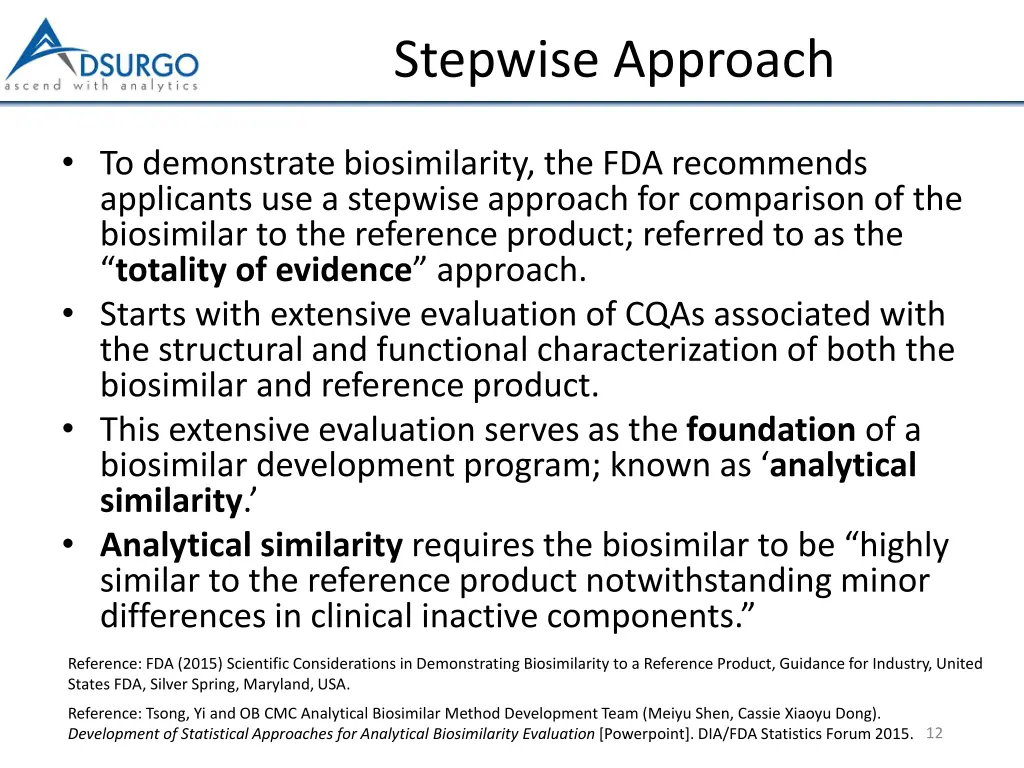 stepwise approach