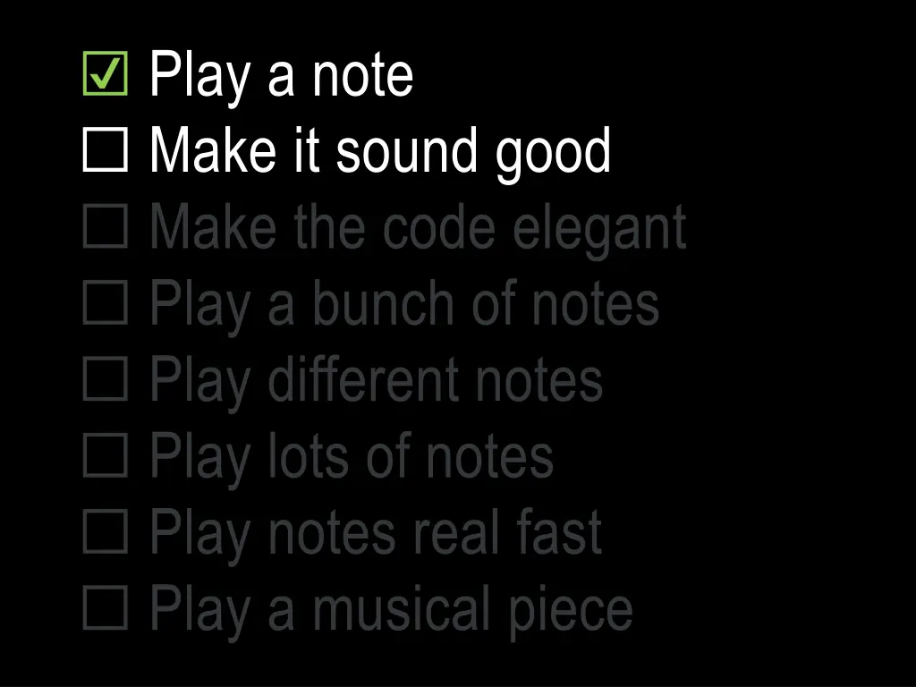 play a note make it sound good make the code 2