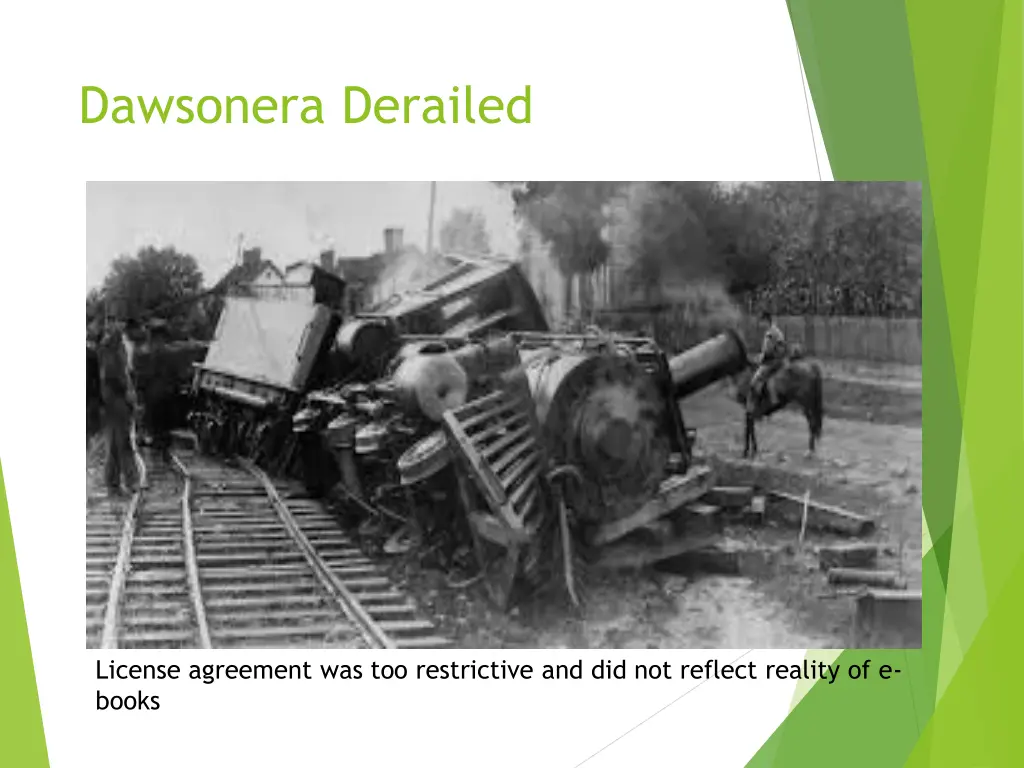 dawsonera derailed