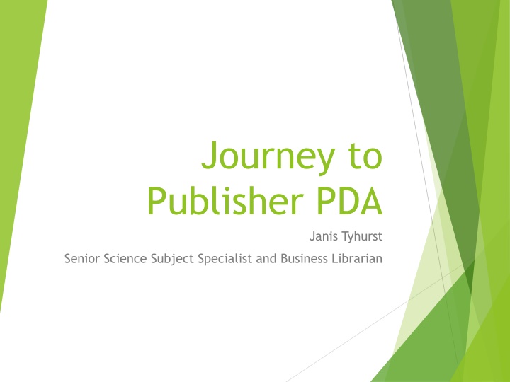 journey to publisher pda