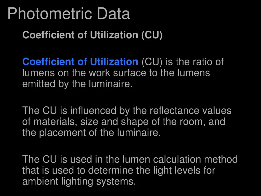 photometric data 8