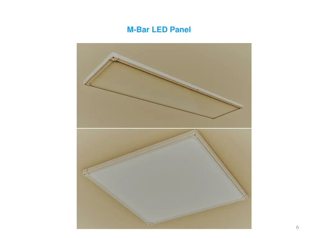 m bar led panel