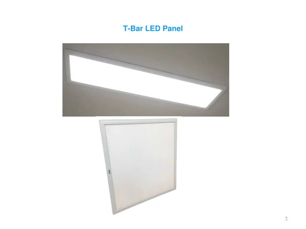 t bar led panel