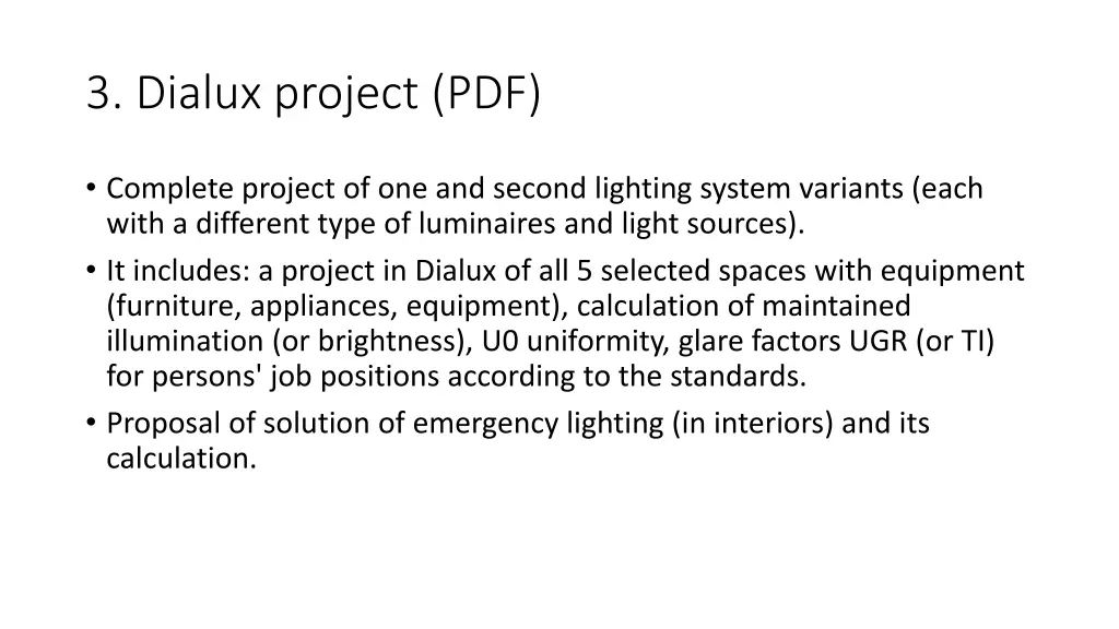 3 dialux project pdf