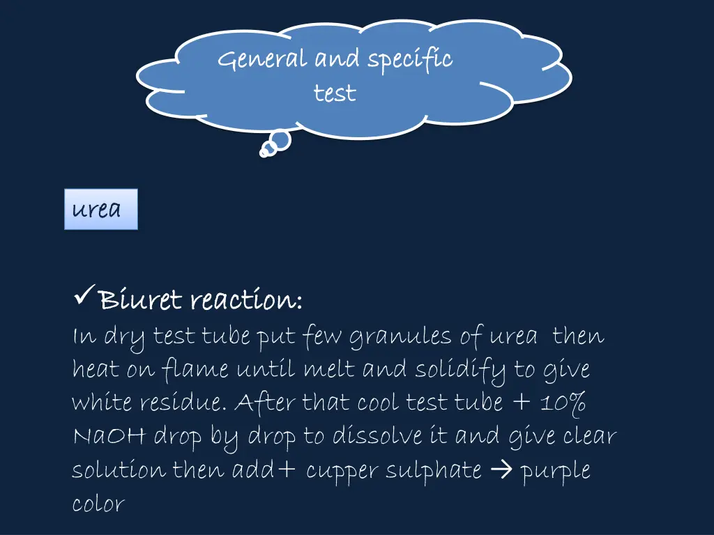 general and specific general and specific test