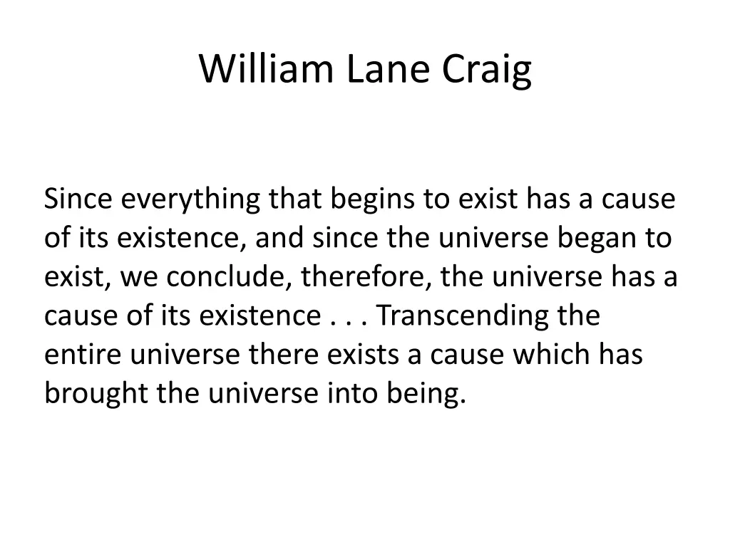 william lane craig