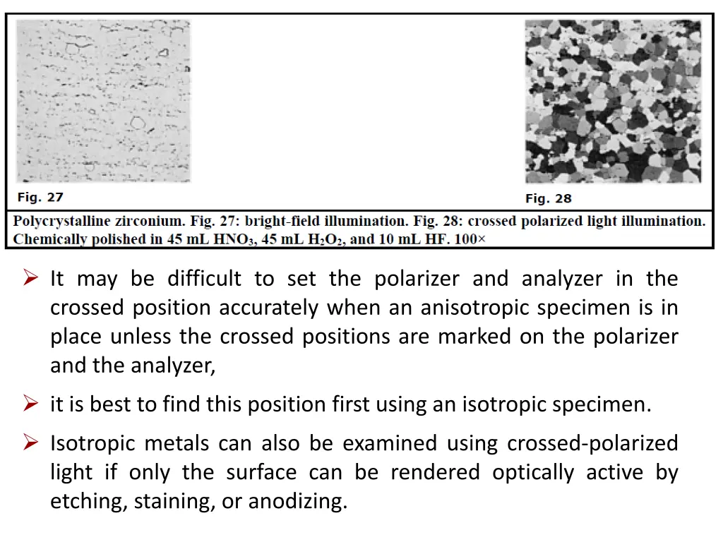 it may be difficult to set the polarizer