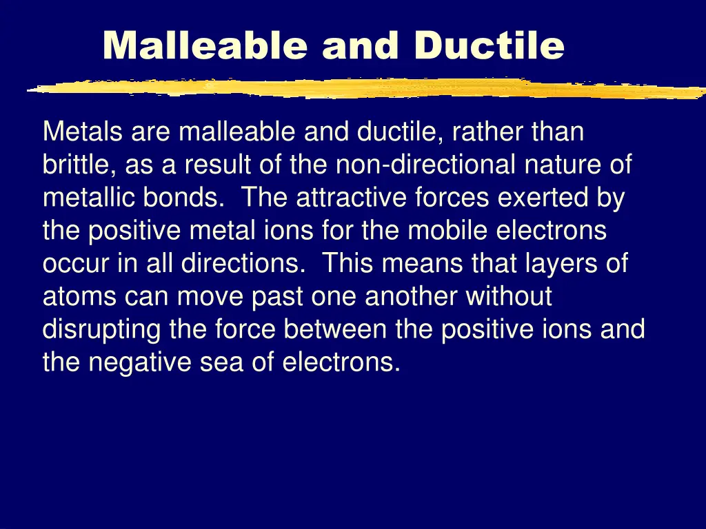 malleable and ductile 1