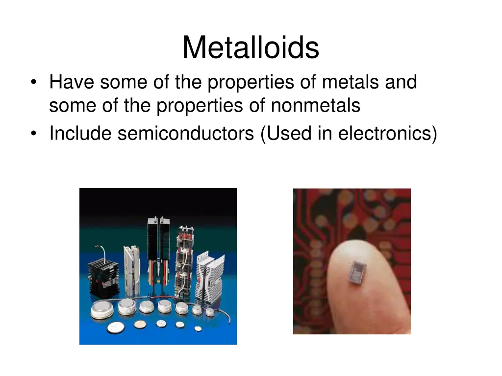 metalloids