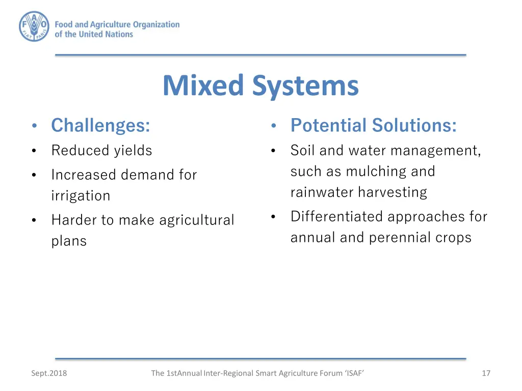 mixed systems