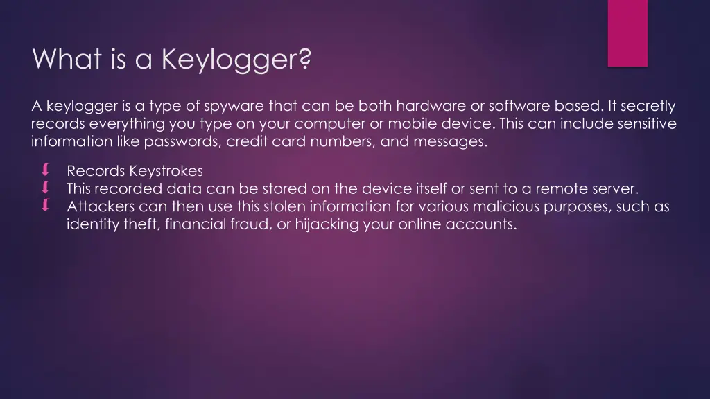 what is a keylogger