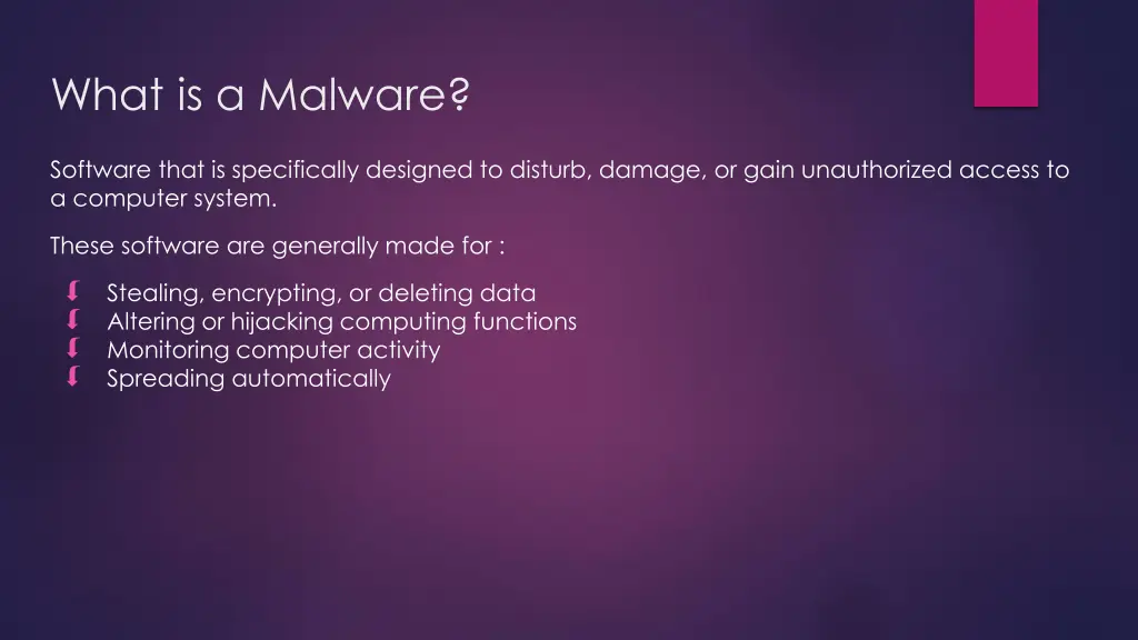 what is a malware