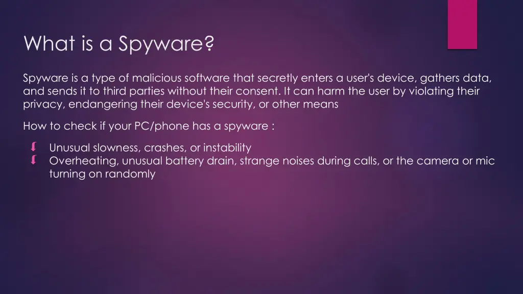 what is a spyware