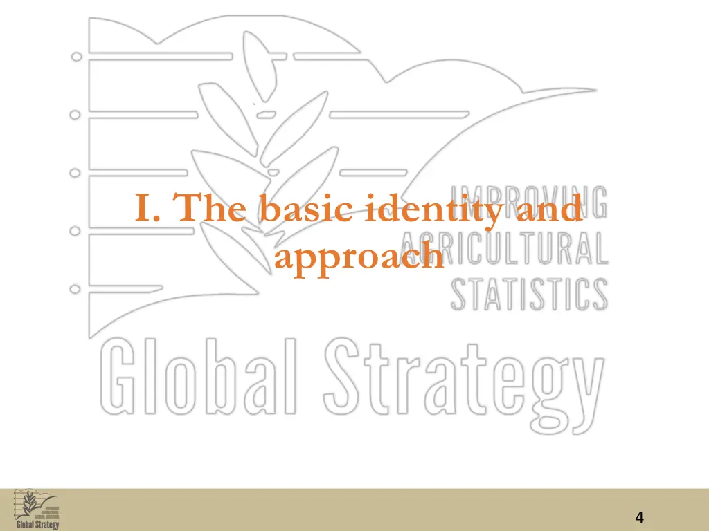 i the basic identity and approach