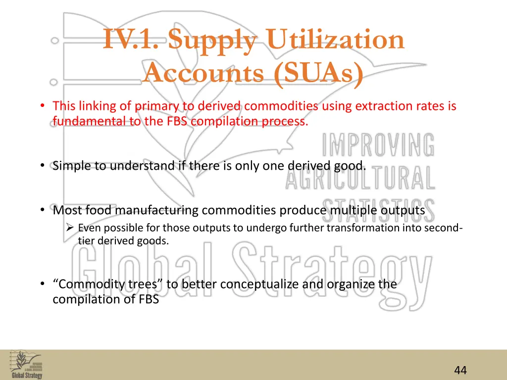 iv 1 supply utilization accounts suas 7