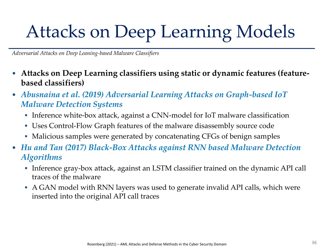 attacks on deep learning models 1