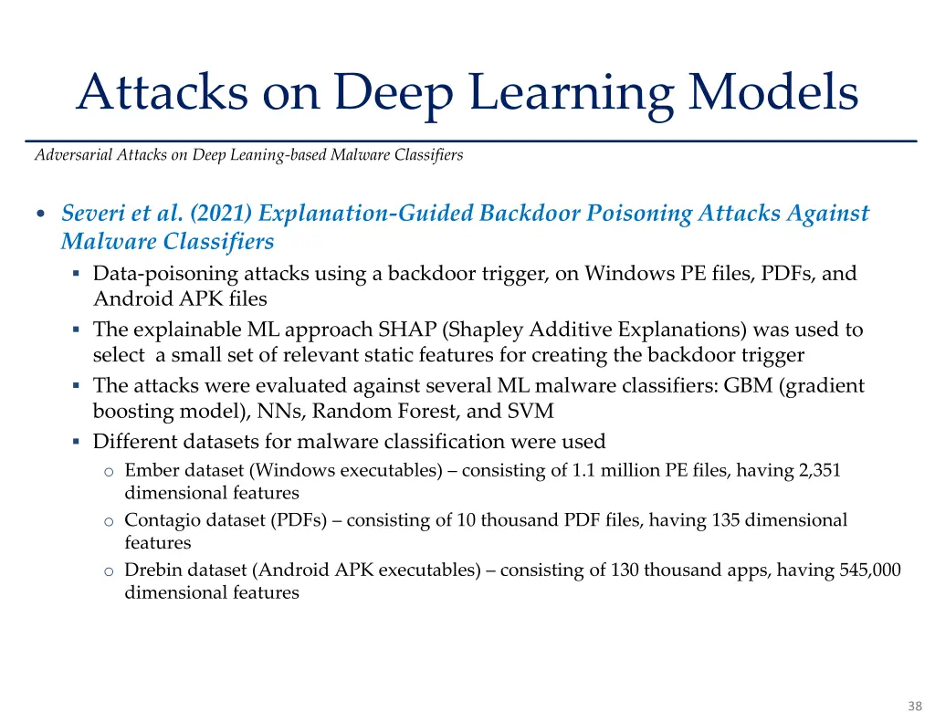 attacks on deep learning models 3