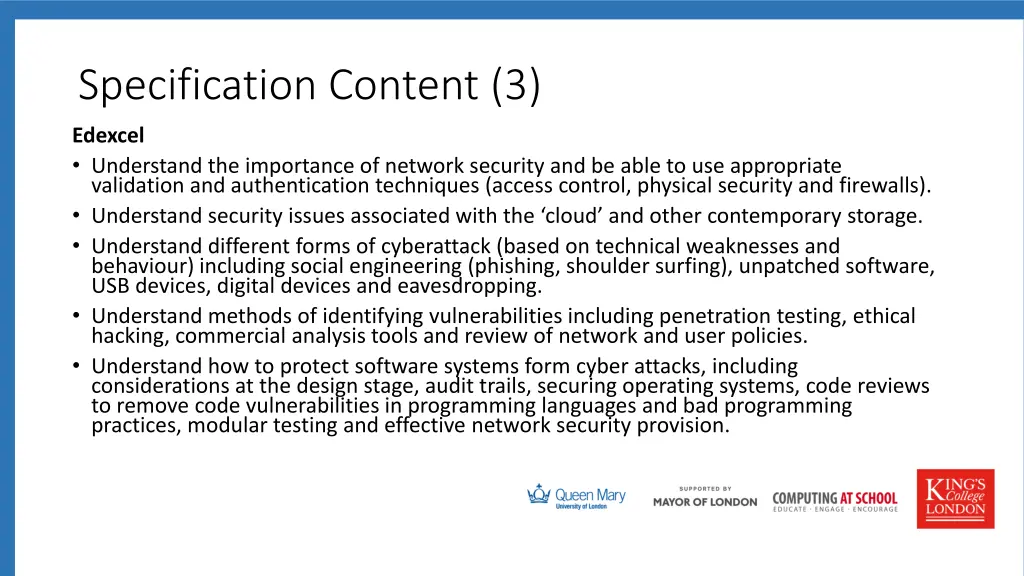 specification content 3