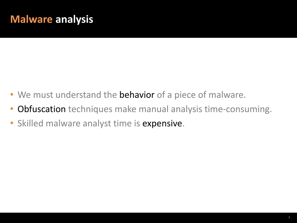 malware analysis