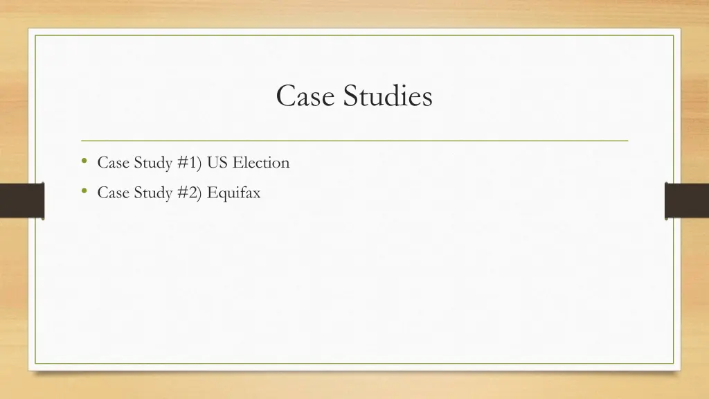 case studies