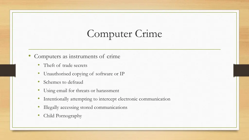 computer crime 2