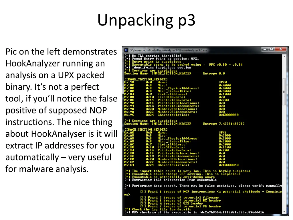 unpacking p3