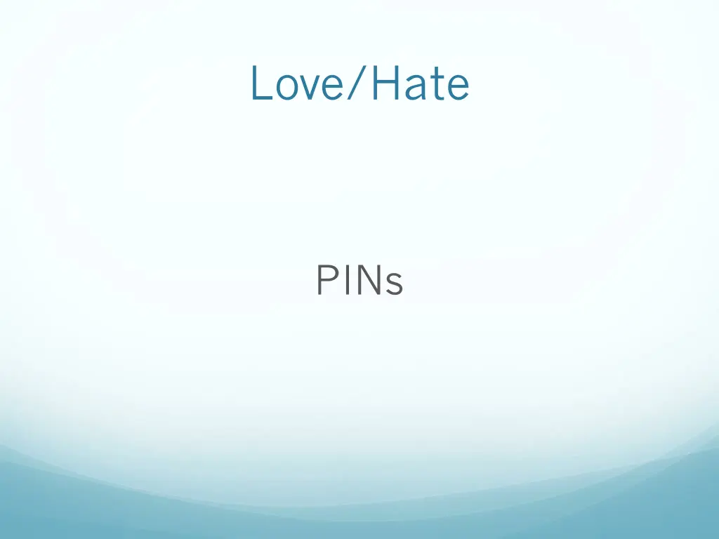 love hate