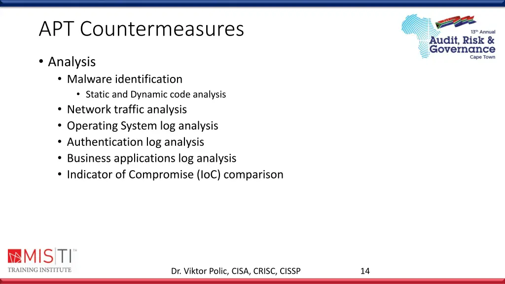 apt countermeasures 2