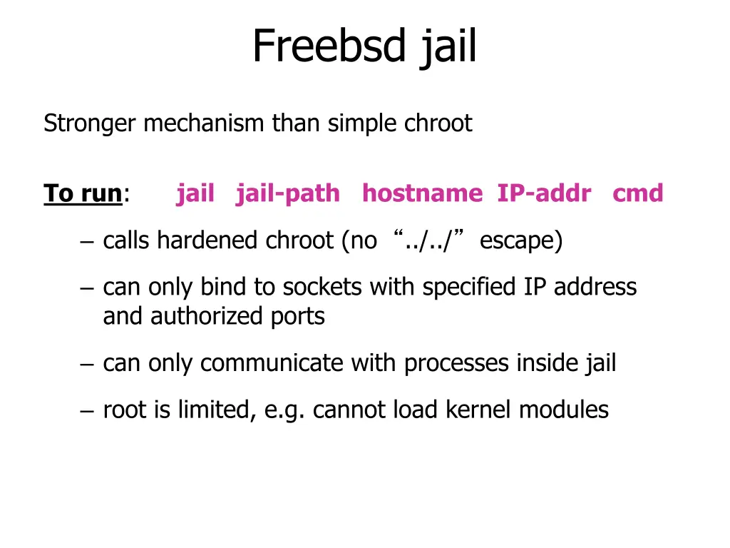 freebsd jail