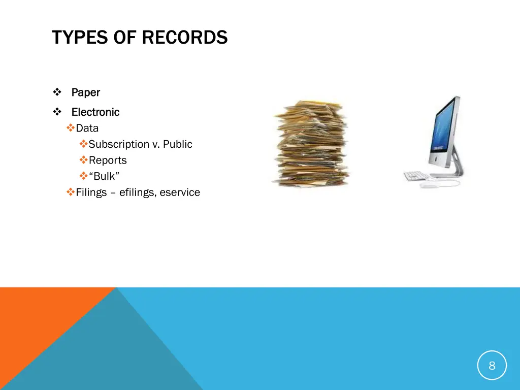 types of records