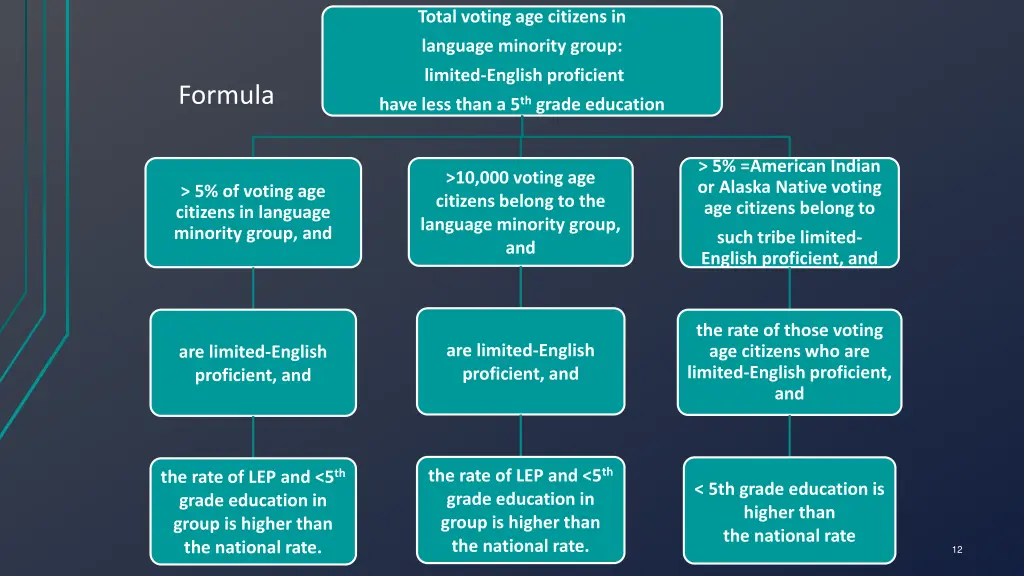 total voting age citizens in