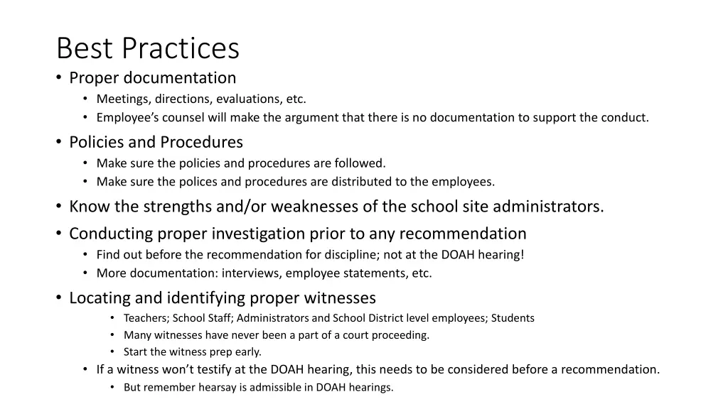 best practices proper documentation meetings