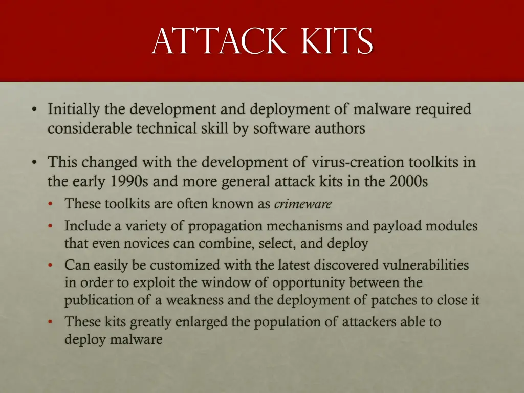 attack kits