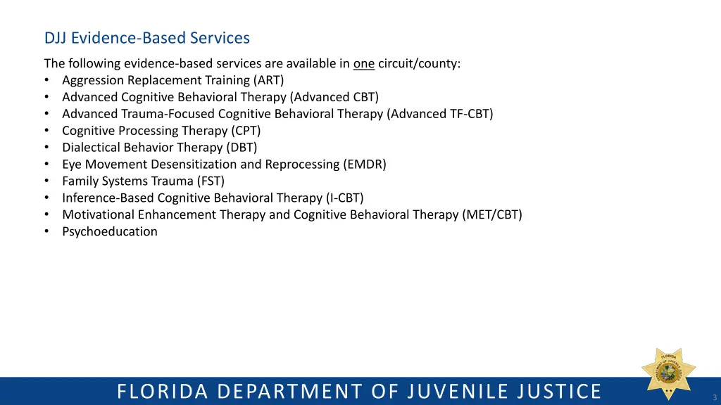 djj evidence based services 2