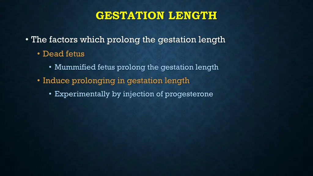 gestation length 4