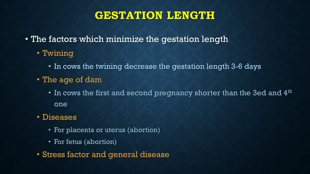 gestation length 5